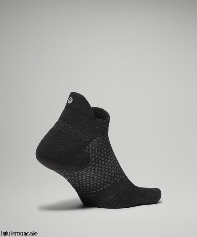 Lululemon Deutschland DELULU927 | Macropillow Tab Laufsocke Medium Dämpfend Schwarz